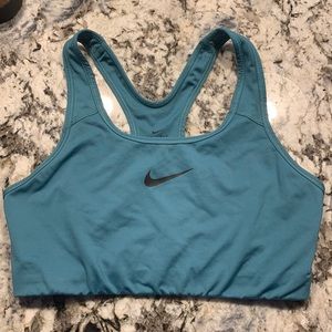Blue Nike Dri-Fit Bra Size Large
